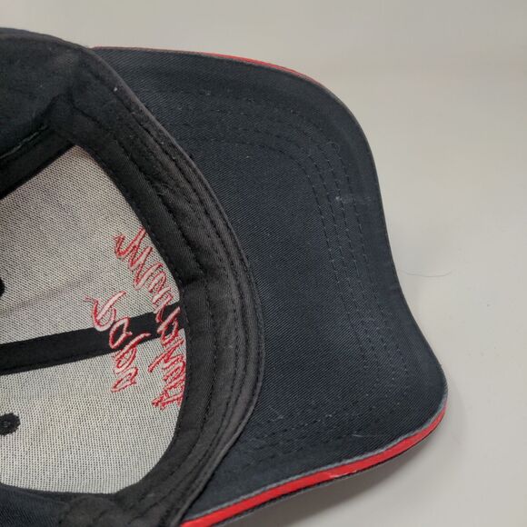 Papa Murphy's Men's Strapback Hat Cap Black Embroidered Logo Employee Uniform - Picture 12 of 12